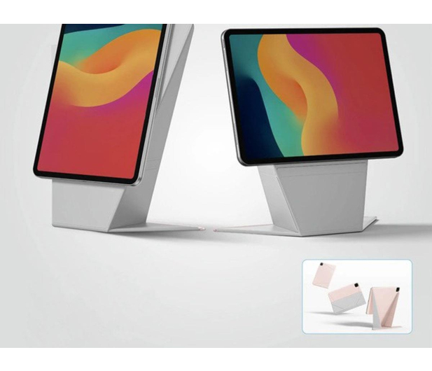 AmazingThing Matte Pro Mag Folio z podstawką na iPad Air M3 11" - różowe - 1526929 - zdjęcie 4
